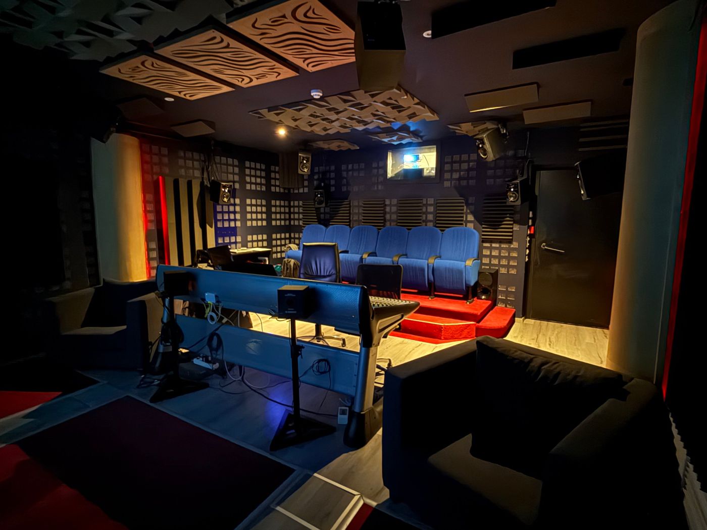 Dolby Atmos mixing studio